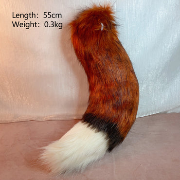 cross fox,Artificial Fur-ears, tail, paws, shoes