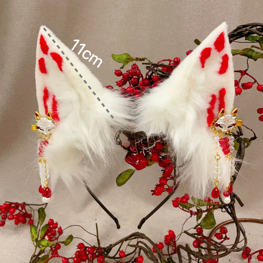 Adorable Clip-On Fox Ears: Instantly Cute & Trendy!