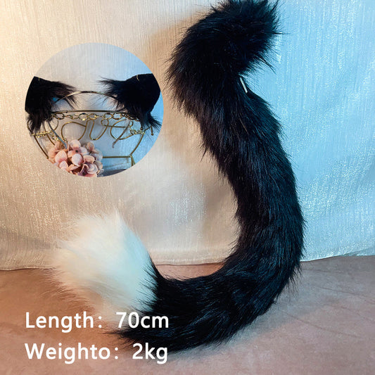 A Black Cat Costume That Stays Put: No-Slip Ears + Kid-Safe Tails