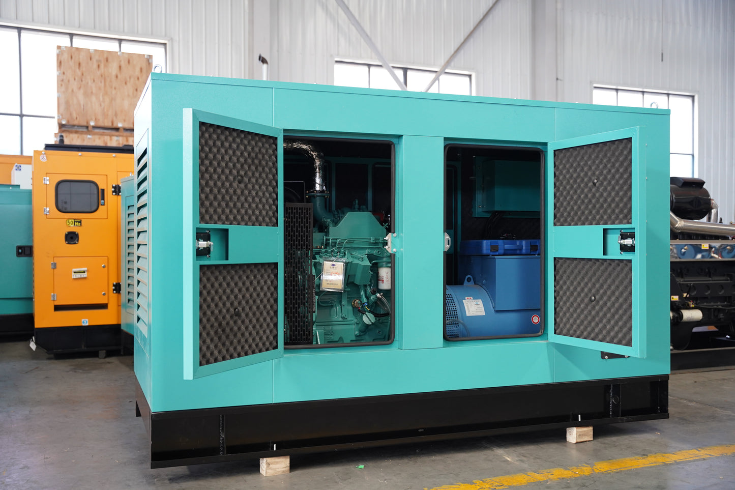Open-frame diesel generator set-200kw