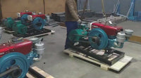 Single-cylinder tractor head diesel generator set